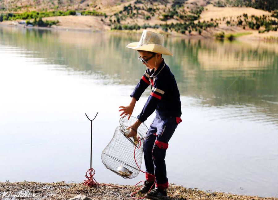 تصاویری از جشنواره تابستانی ماهیگیری در سد قشلاق سنندج